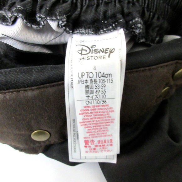 THE DISNEY STORE Star Wars Rogue One Jyn Erso Rebel Costume Pants Girls Size 4 - Picture 4 of 5